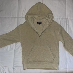 cream pacsun sherpa